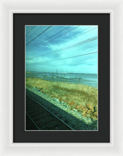 New Jersey From The Train 1 - Framed Print