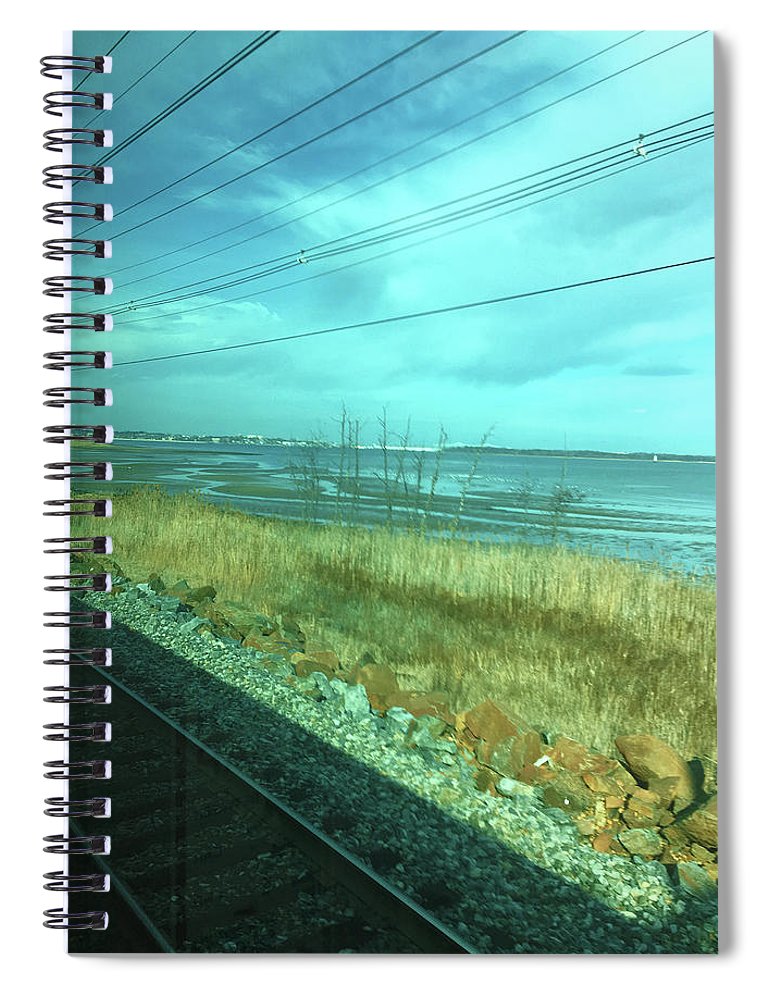 New Jersey From The Train 1 - Spiral Notebook