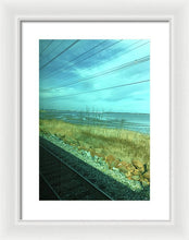 New Jersey From The Train 1 - Framed Print