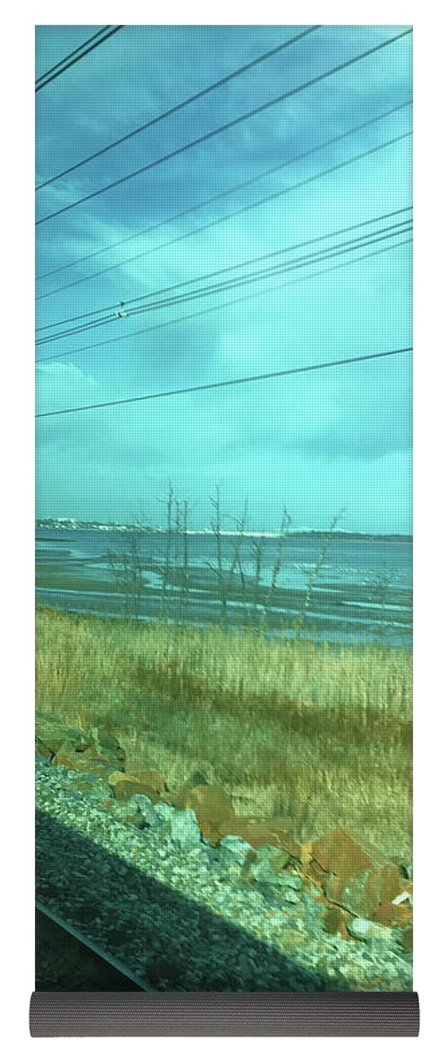 New Jersey From The Train 1 - Yoga Mat