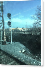 New Jersey From The Train 2 - Canvas Print