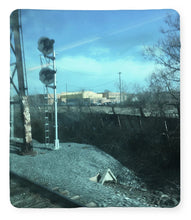 New Jersey From The Train 2 - Blanket