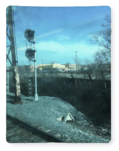 New Jersey From The Train 2 - Blanket