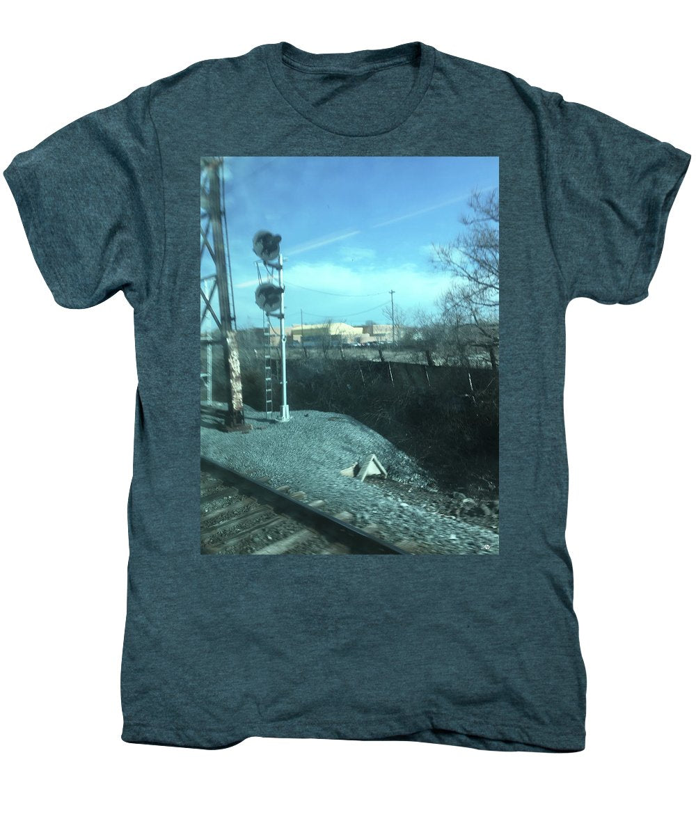 New Jersey From The Train 2 - Men's Premium T-Shirt