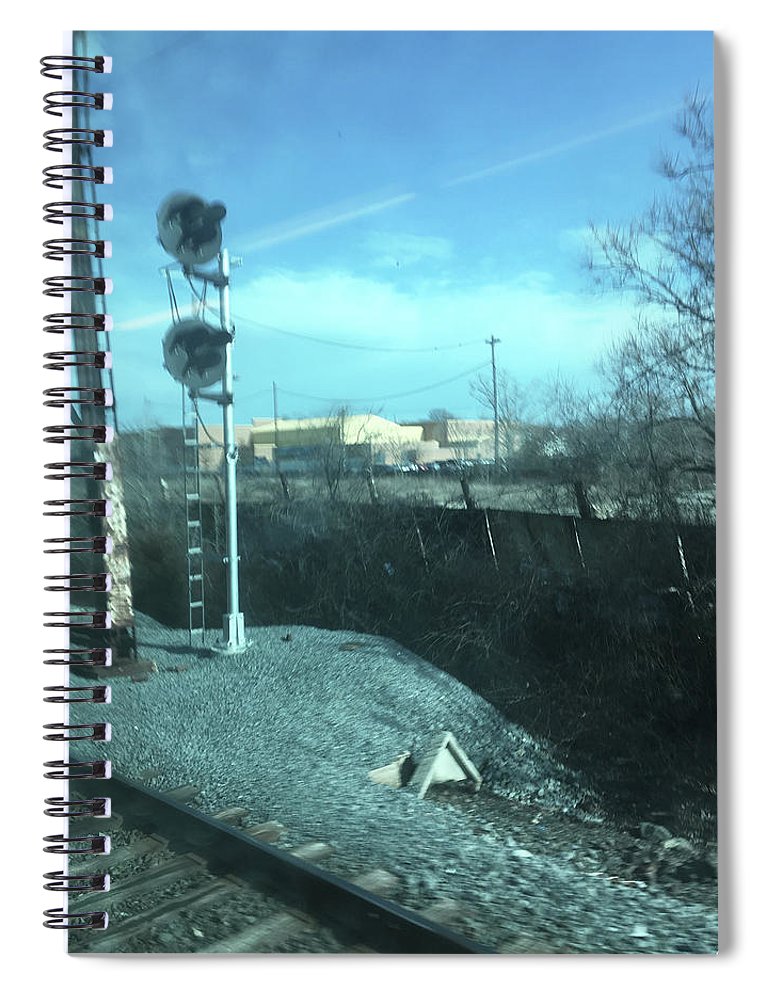 New Jersey From The Train 2 - Spiral Notebook