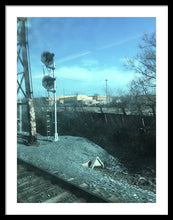 New Jersey From The Train 2 - Framed Print