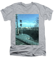 New Jersey From The Train 2 - Men's V-Neck T-Shirt