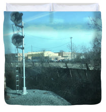 New Jersey From The Train 2 - Duvet Cover