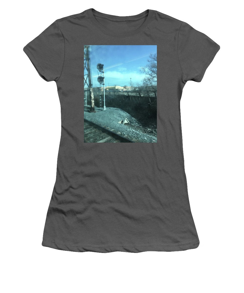 New Jersey From The Train 2 - Women's T-Shirt (Athletic Fit)