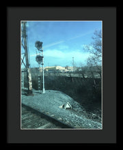 New Jersey From The Train 2 - Framed Print