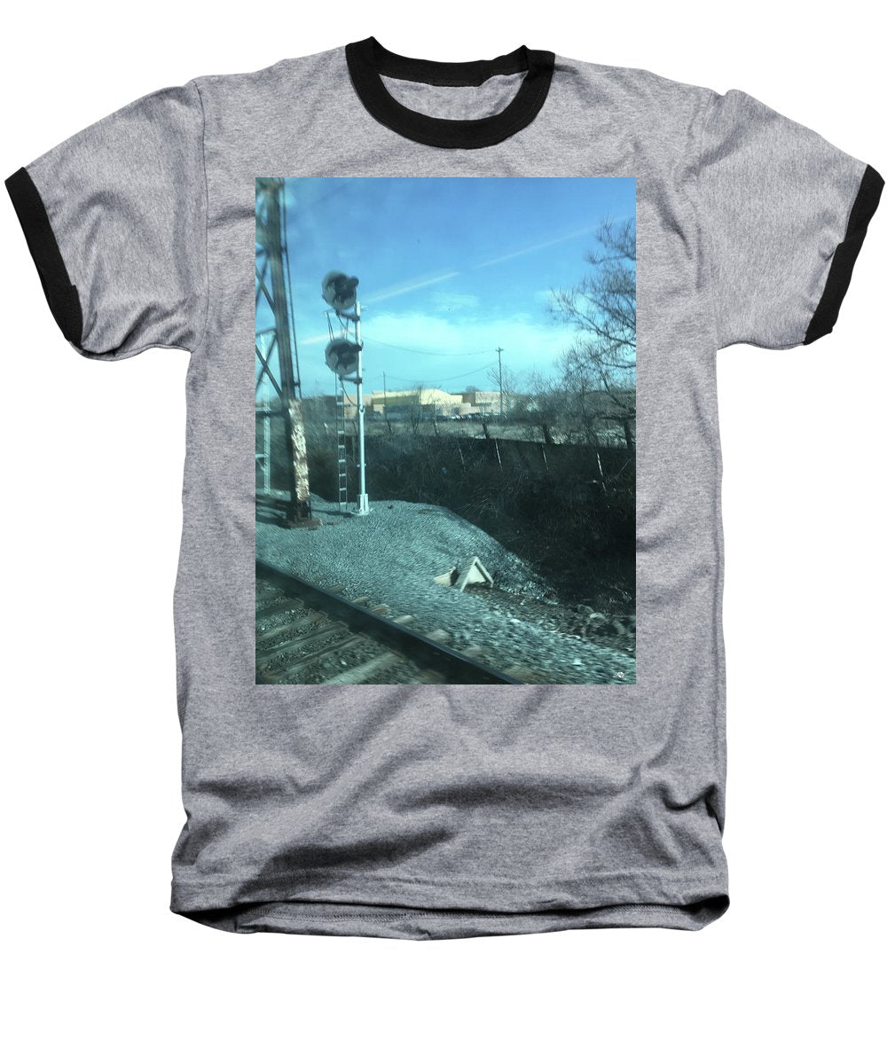 New Jersey From The Train 2 - Baseball T-Shirt