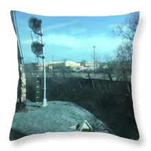 New Jersey From The Train 2 - Throw Pillow