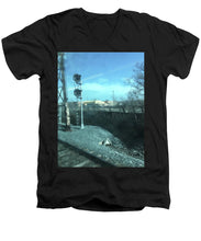 New Jersey From The Train 2 - Men's V-Neck T-Shirt