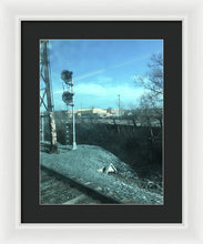 New Jersey From The Train 2 - Framed Print