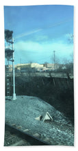 New Jersey From The Train 2 - Bath Towel