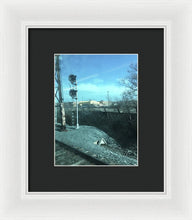 New Jersey From The Train 2 - Framed Print