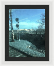 New Jersey From The Train 2 - Framed Print