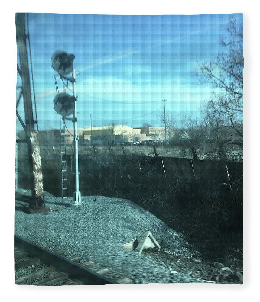 New Jersey From The Train 2 - Blanket