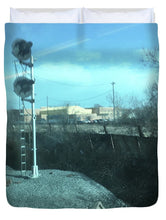 New Jersey From The Train 2 - Duvet Cover