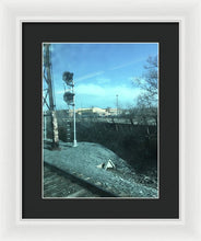 New Jersey From The Train 2 - Framed Print