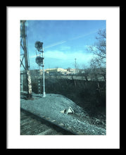 New Jersey From The Train 2 - Framed Print