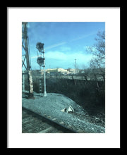New Jersey From The Train 2 - Framed Print