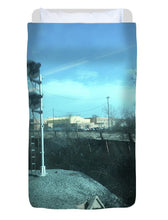 New Jersey From The Train 2 - Duvet Cover