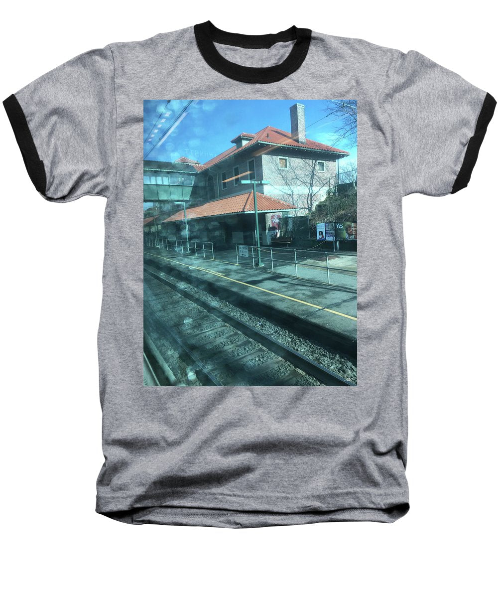 New Jersey From The Train 3 - Baseball T-Shirt