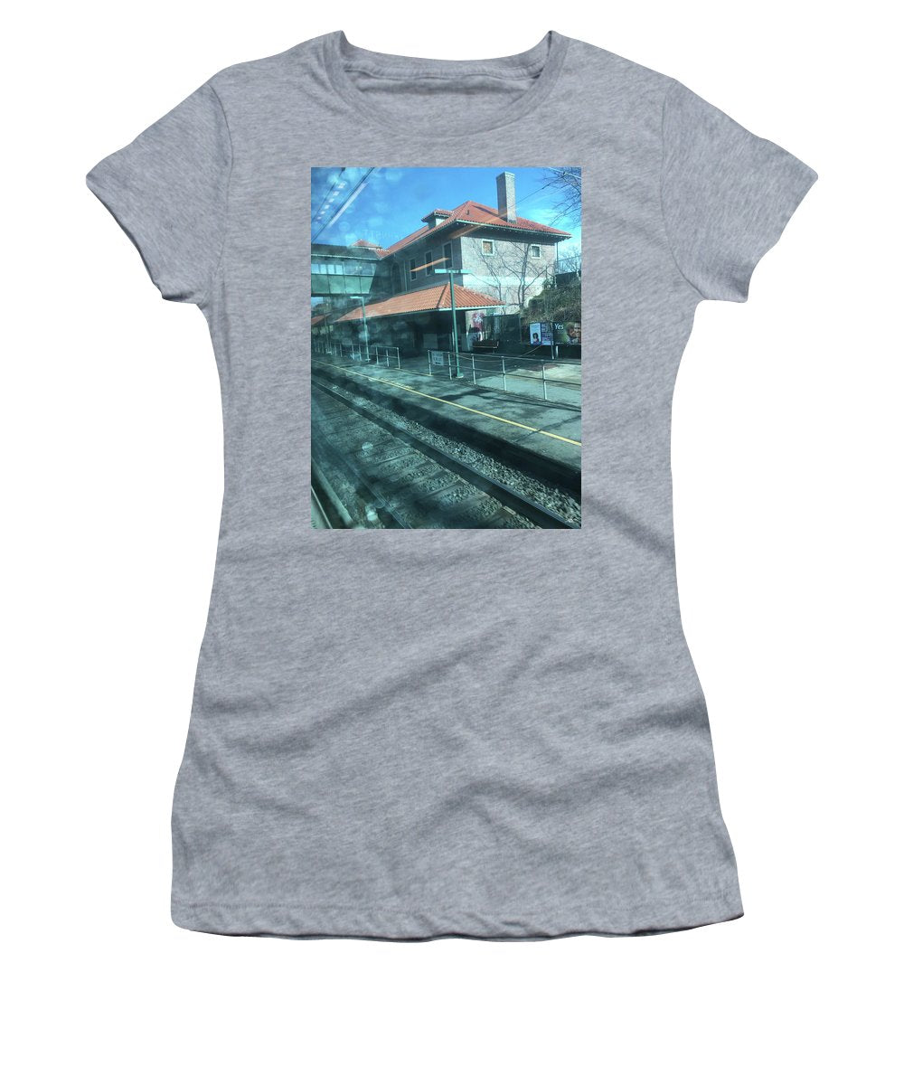 New Jersey From The Train 3 - Women's T-Shirt (Athletic Fit)