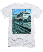 New Jersey From The Train 3 - Men's T-Shirt (Athletic Fit)