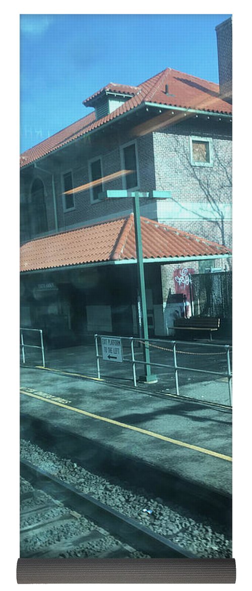 New Jersey From The Train 3 - Yoga Mat