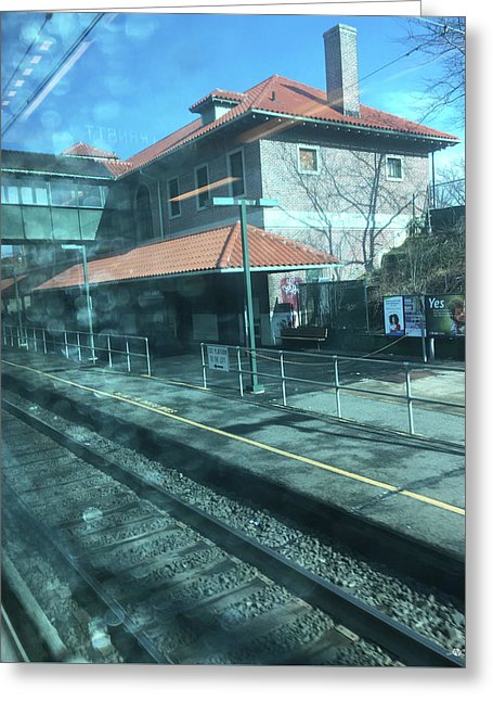 New Jersey From The Train 3 - Greeting Card
