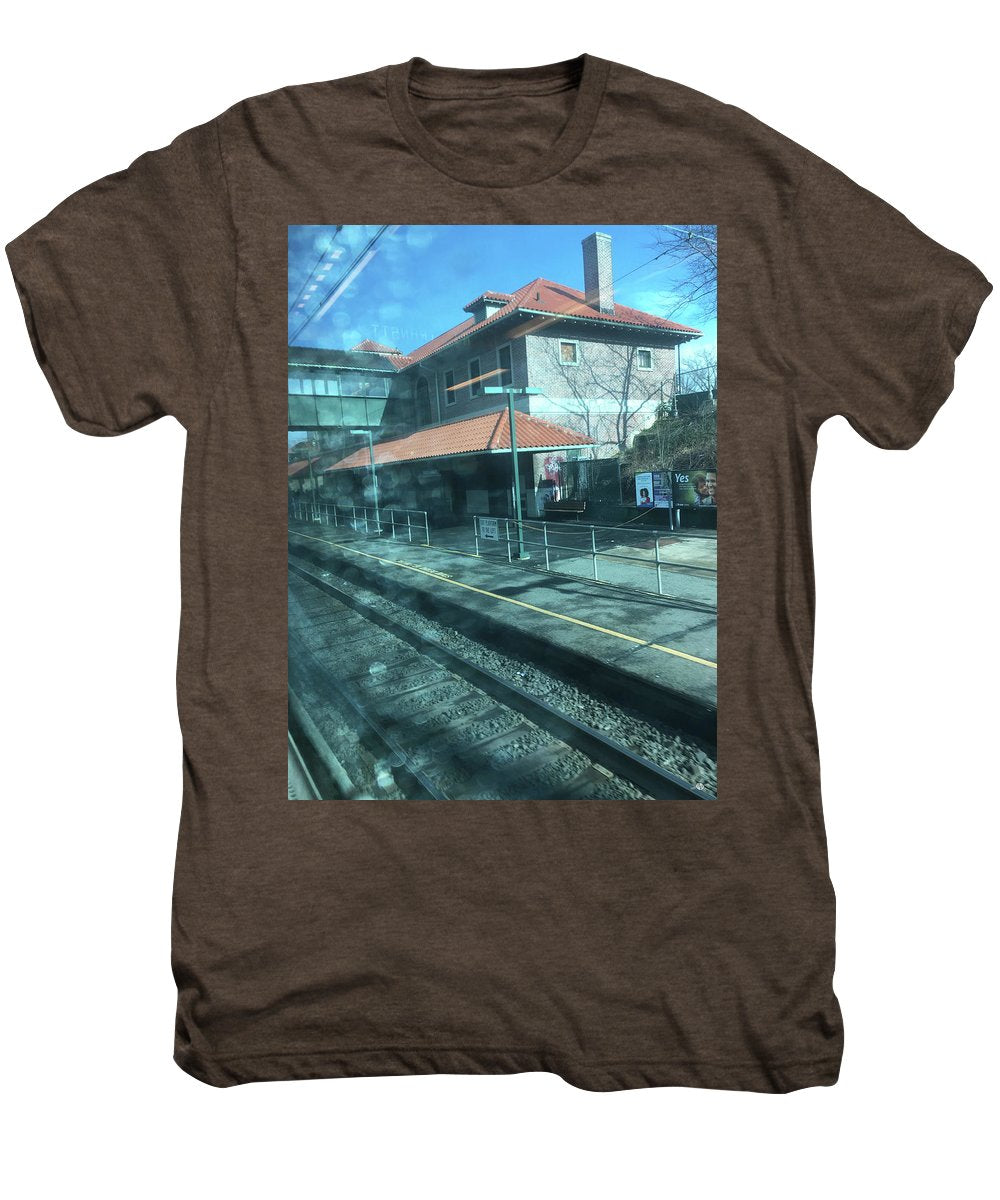 New Jersey From The Train 3 - Men's Premium T-Shirt