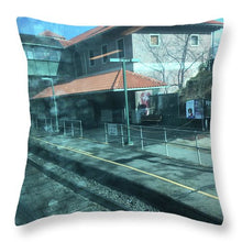 New Jersey From The Train 3 - Throw Pillow