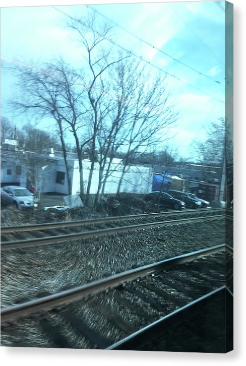 New Jersey From The Train 4 - Canvas Print