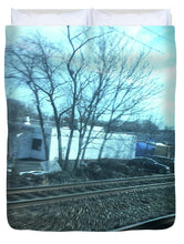New Jersey From The Train 4 - Duvet Cover