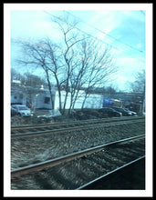 New Jersey From The Train 4 - Framed Print