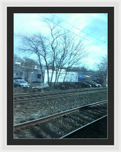 New Jersey From The Train 4 - Framed Print