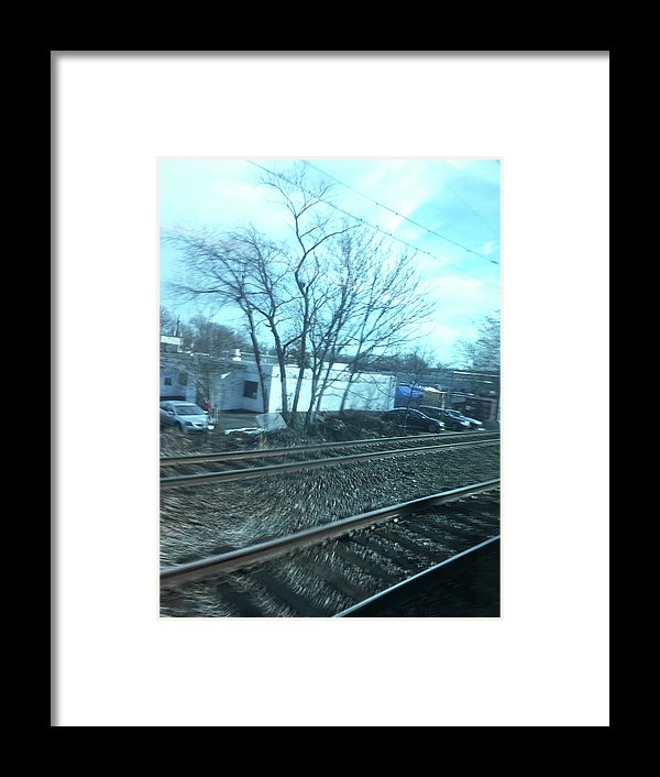 New Jersey From The Train 4 - Framed Print