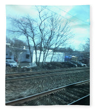 New Jersey From The Train 4 - Blanket