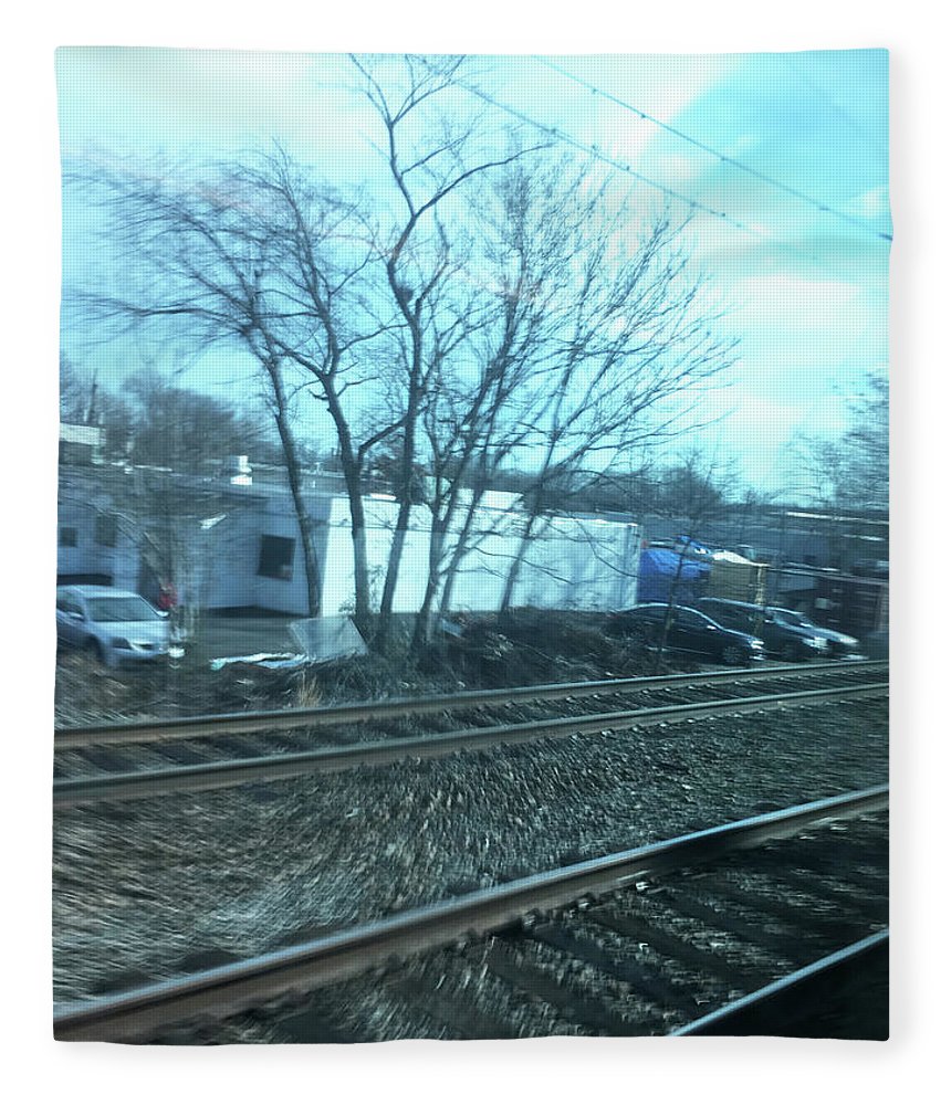 New Jersey From The Train 4 - Blanket
