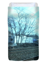 New Jersey From The Train 4 - Duvet Cover