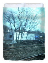 New Jersey From The Train 4 - Duvet Cover
