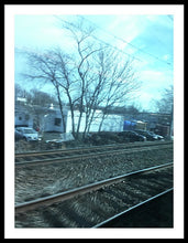 New Jersey From The Train 4 - Framed Print