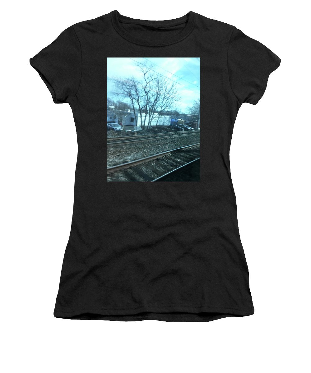 New Jersey From The Train 4 - Women's T-Shirt (Athletic Fit)