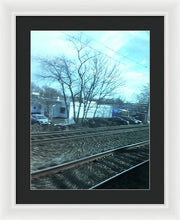 New Jersey From The Train 4 - Framed Print
