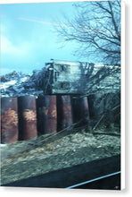 New Jersey From The Train 5 - Canvas Print