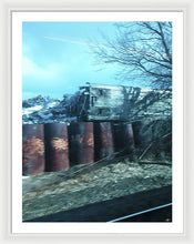 New Jersey From The Train 5 - Framed Print