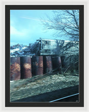 New Jersey From The Train 5 - Framed Print