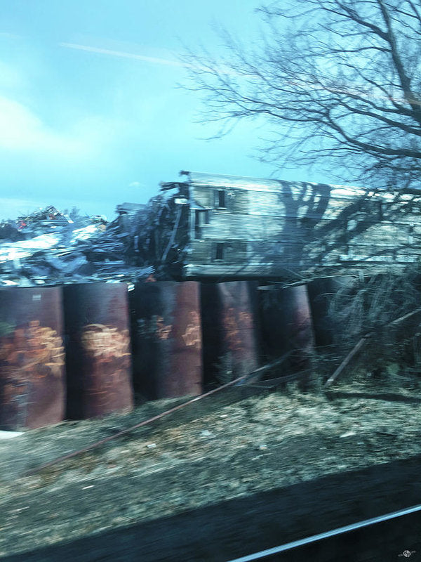 New Jersey From The Train 5 - Art Print